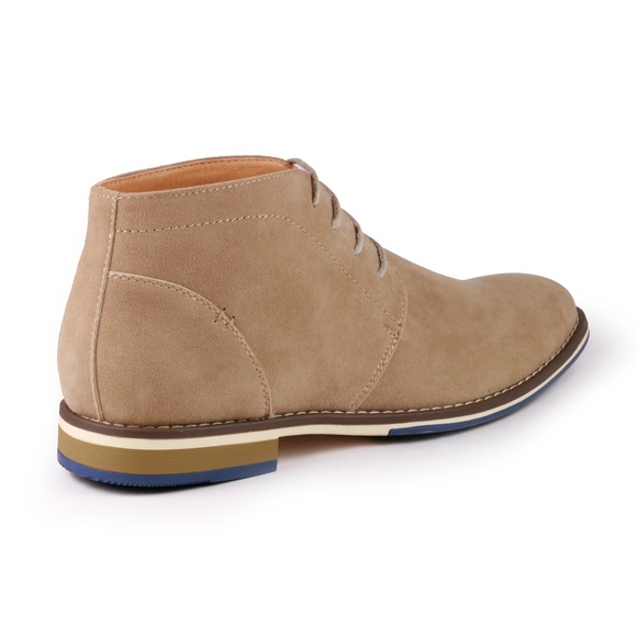 Metrocharm MC131 Beige Lace Up Oxford Dress Boot main image 4